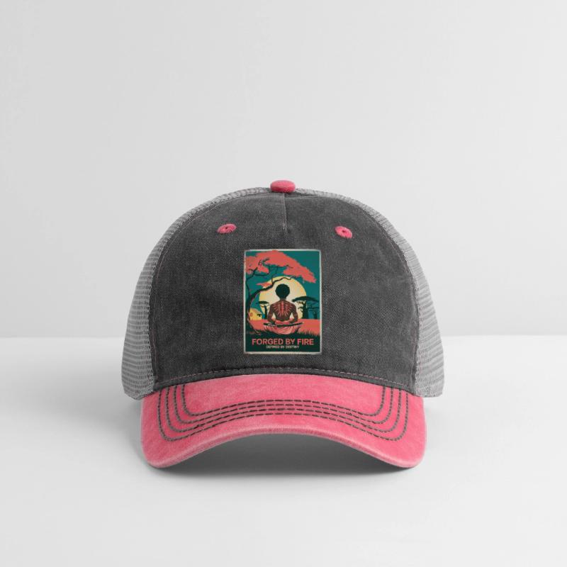 Vintage Afro Samurai Warrior - Forged By Fire