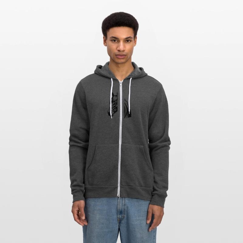 Vintage Horse Head Portrait Tattoo Style