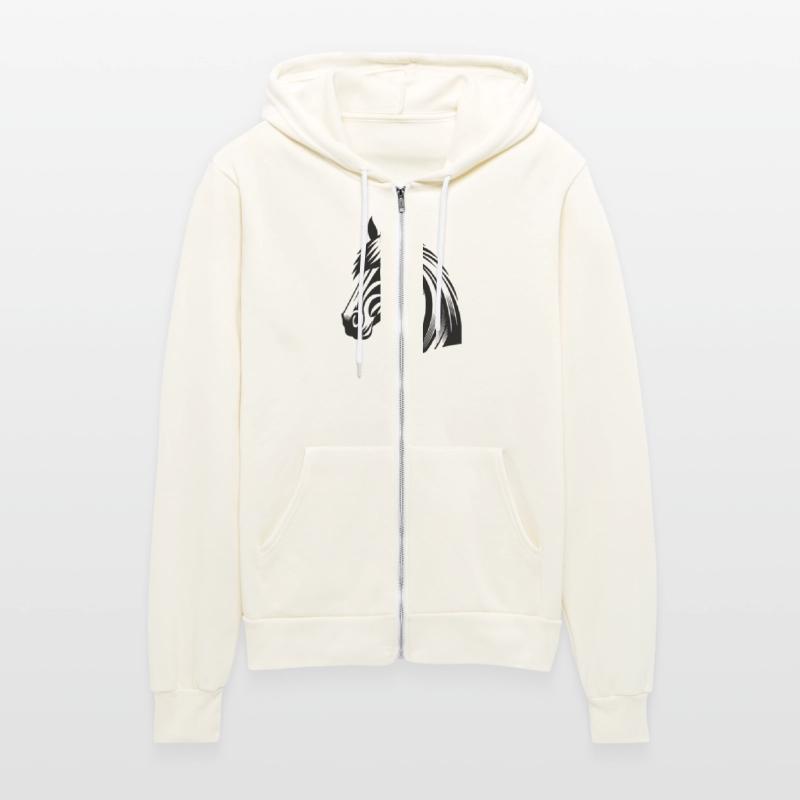 Vintage Horse Head Portrait Tattoo Style