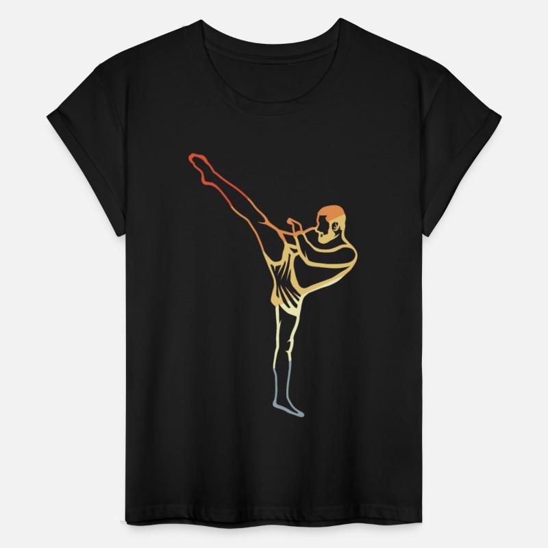 Vintage Kickboxer Sketch