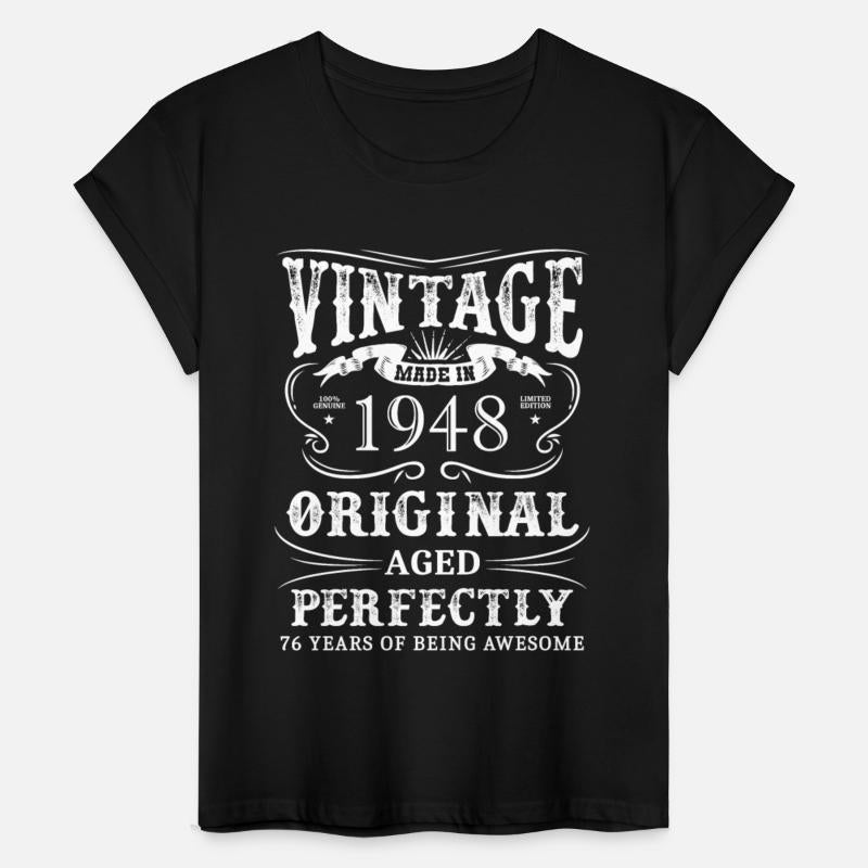 Vintage Made In 1948 76 Years Of Being Awesome