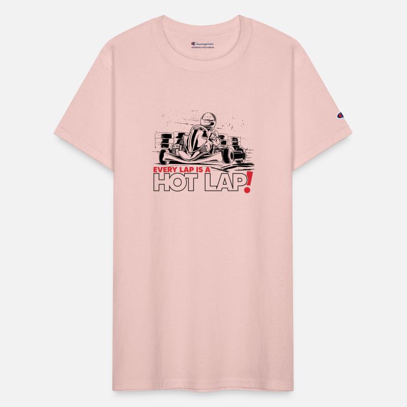 Vintage Retro Go Kart Driver Racing, Every Lap is