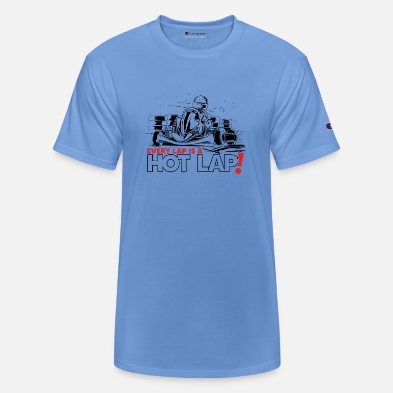 Vintage Retro Go Kart Driver Racing, Every Lap is