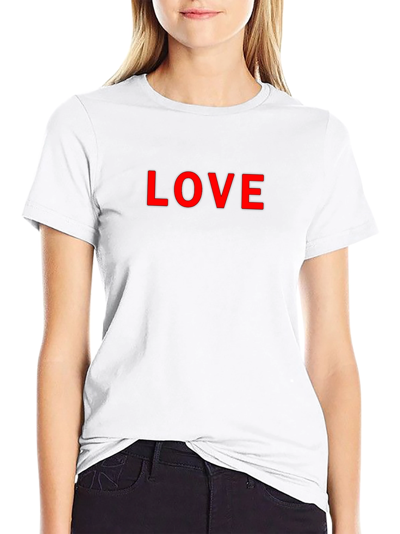 LOVE Graphic T-Shirt - Mens Black Tee