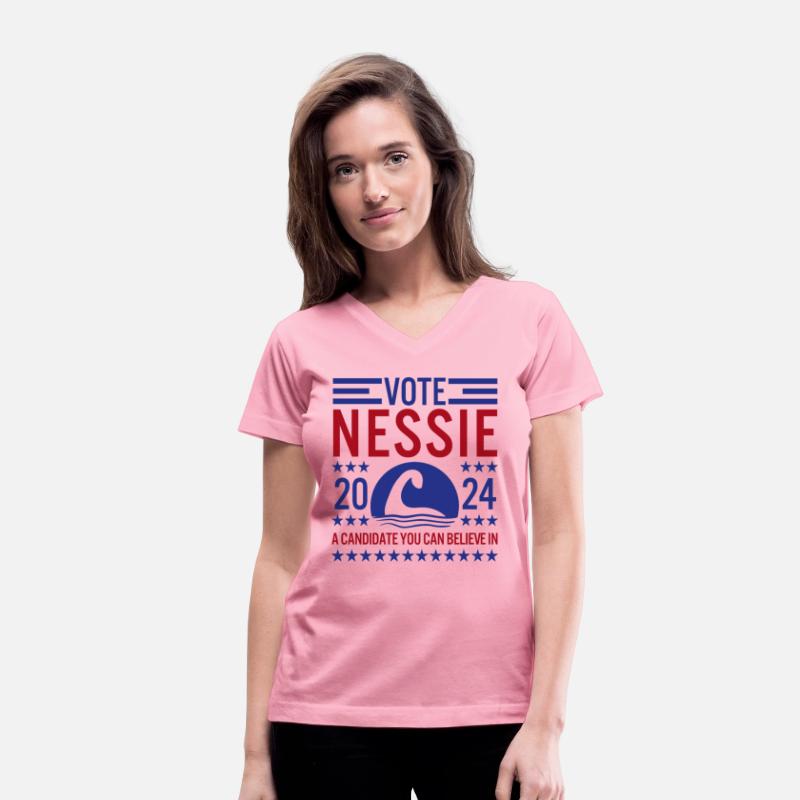 Vote Nessie President 2024 Funny Loch Ness Monster