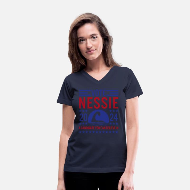 Vote Nessie President 2024 Funny Loch Ness Monster
