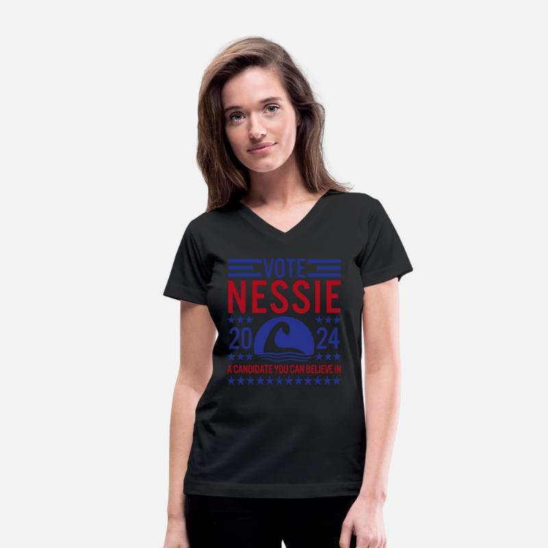 Vote Nessie President 2024 Funny Loch Ness Monster