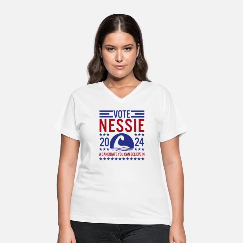 Vote Nessie President 2024 Funny Loch Ness Monster