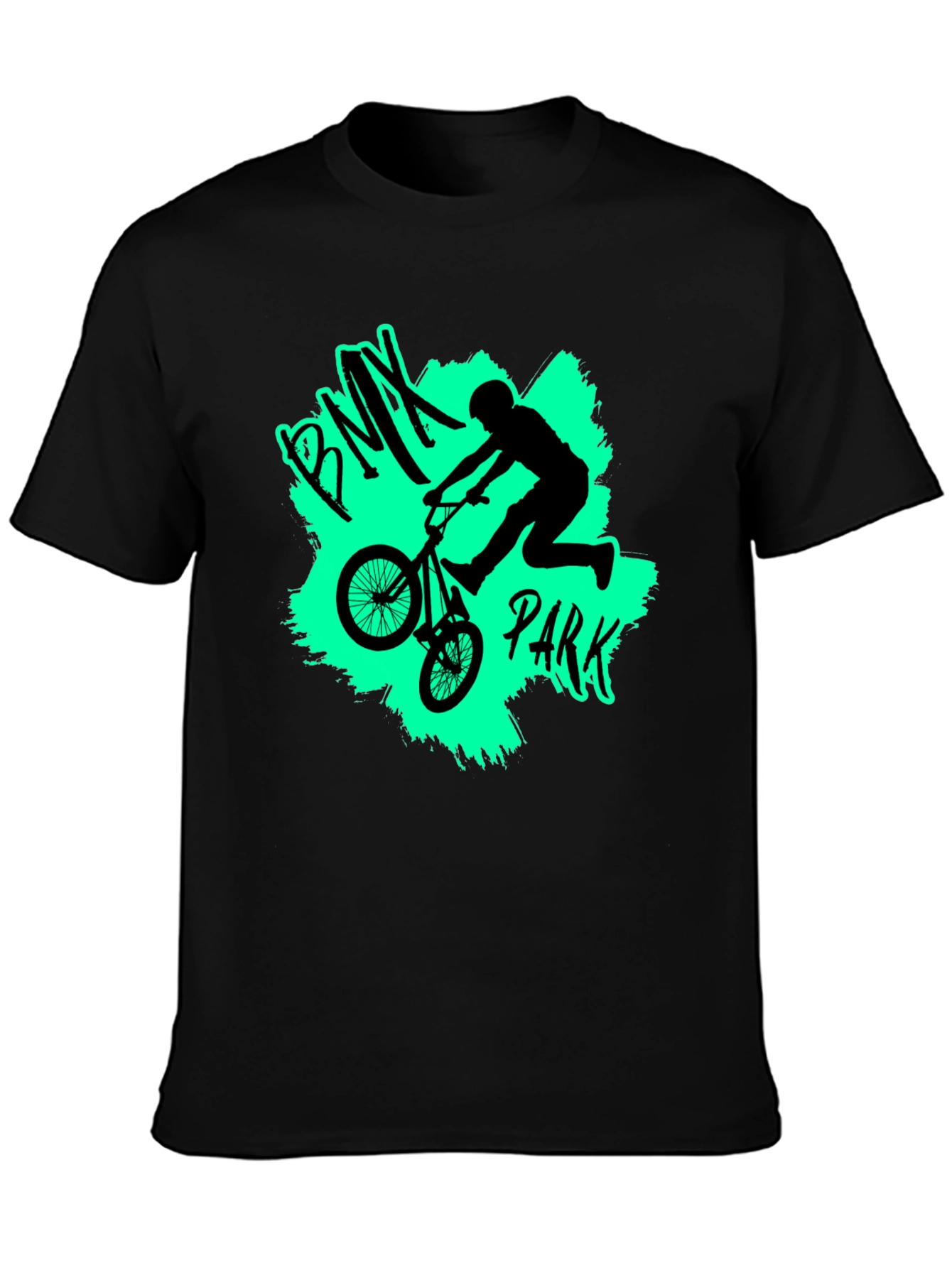 BMX Park Tee - Black Graphic T-Shirt