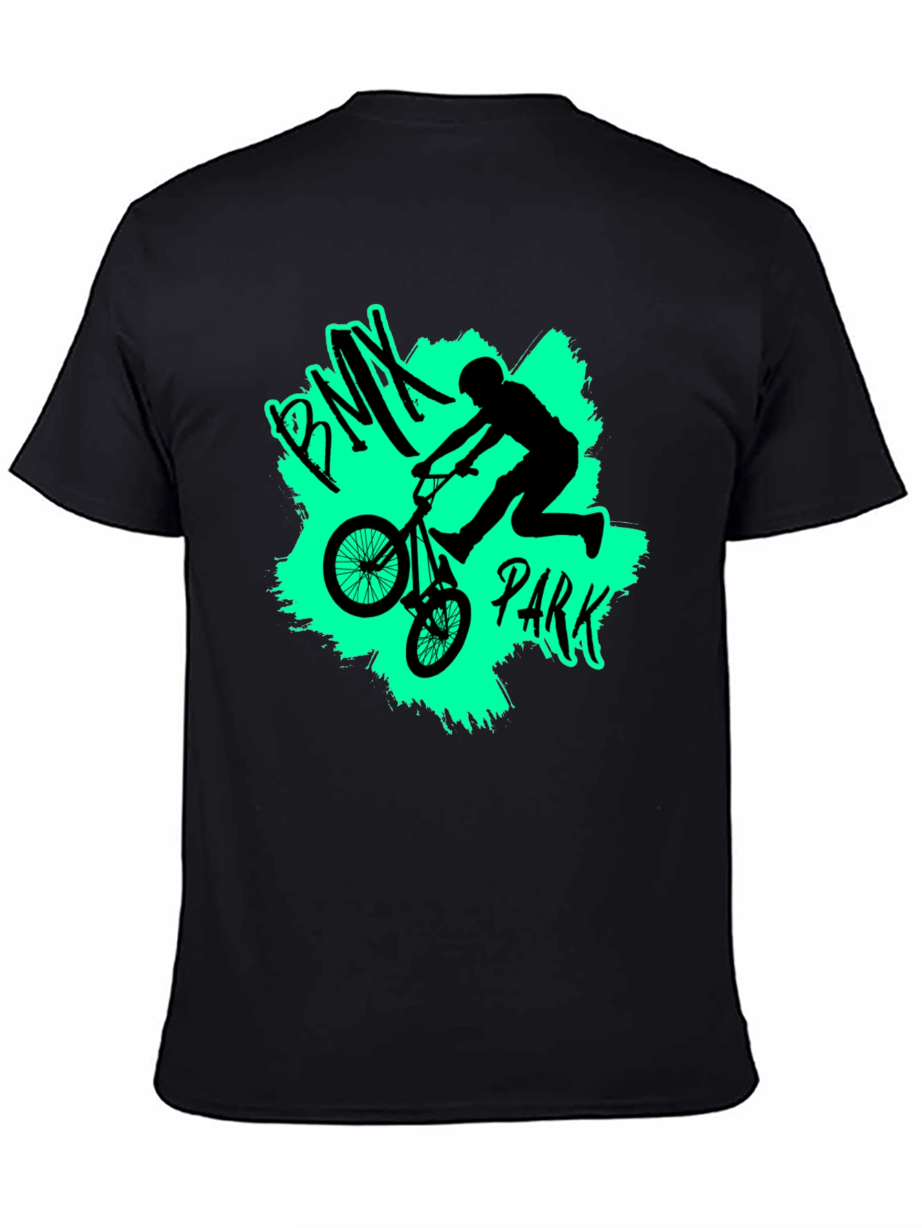 BMX Park Tee - Black Graphic T-Shirt
