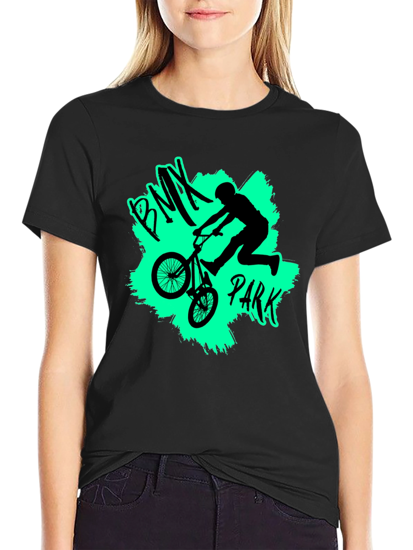 BMX Park Tee - Black Graphic T-Shirt