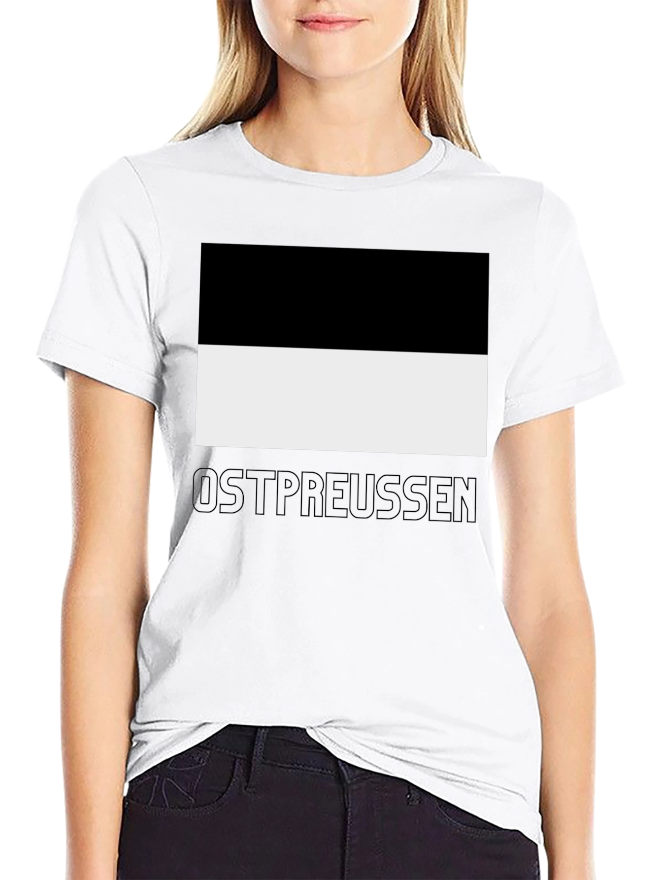 Ostpreussen Flag T-Shirt - Classic Design