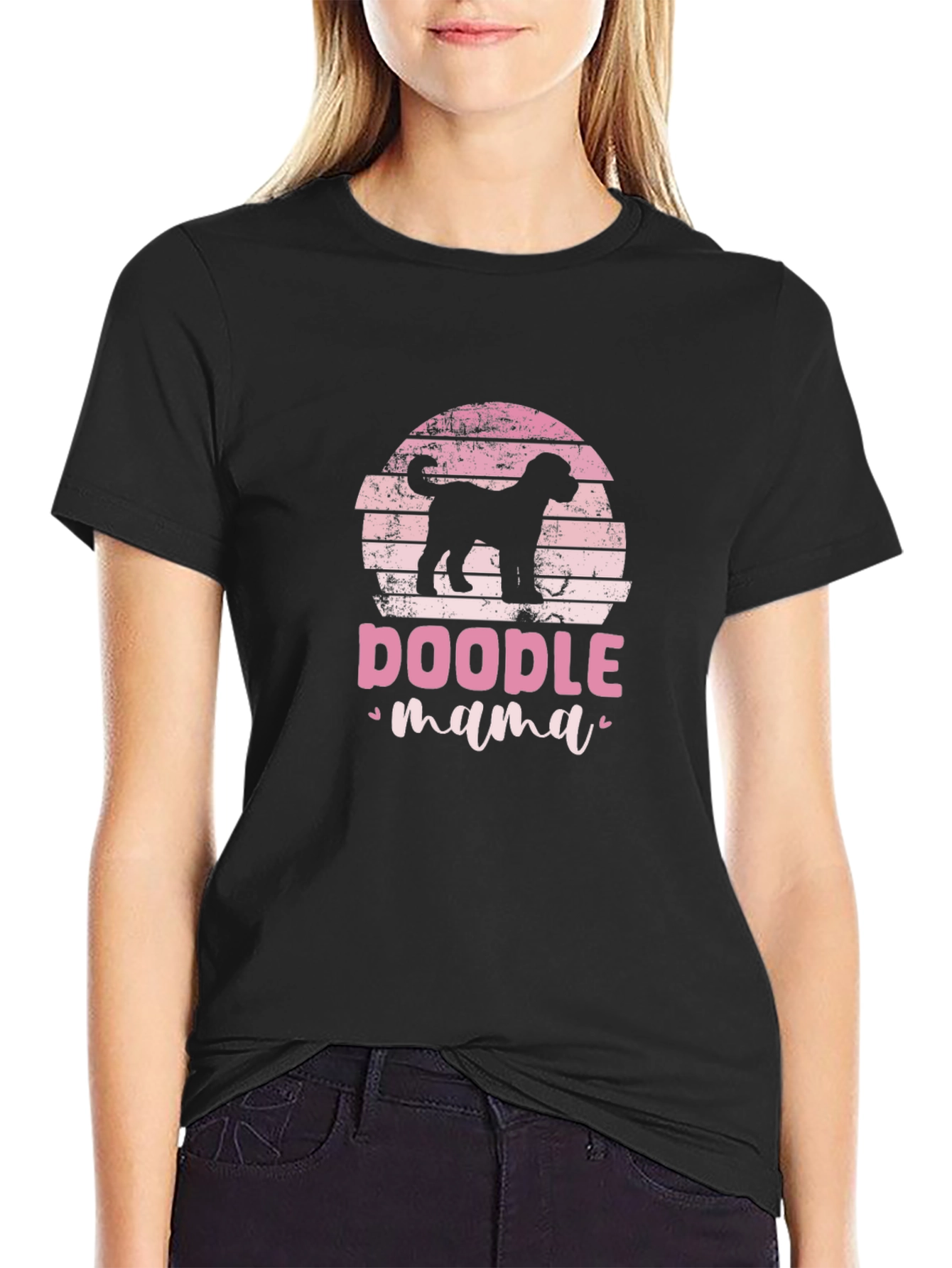 Doodle Mama Sunset Graphic Tee