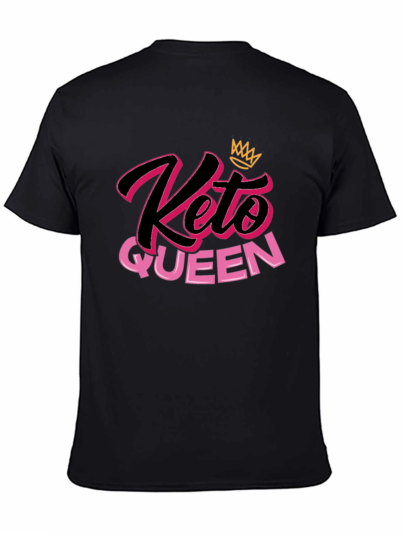 Keto Queen Black Graphic Tee