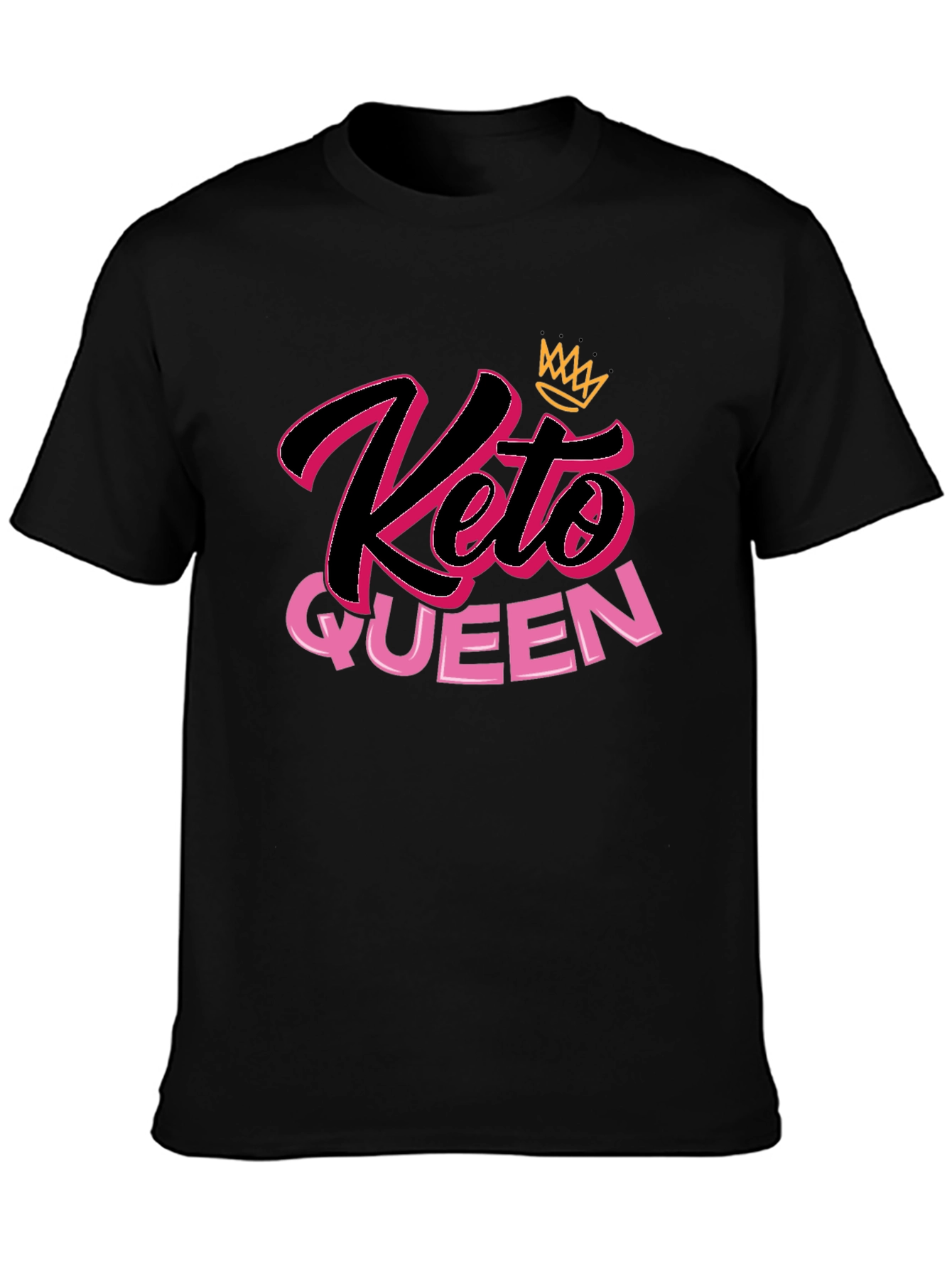 Keto Queen Black Graphic Tee