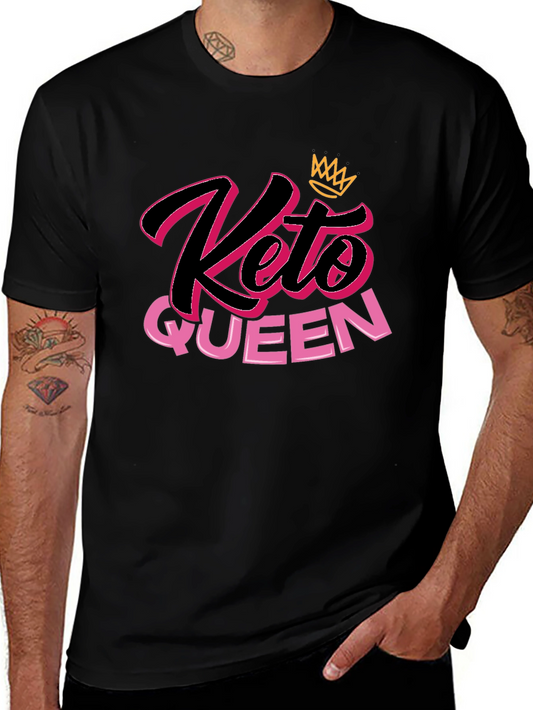 Keto Queen Black Graphic Tee