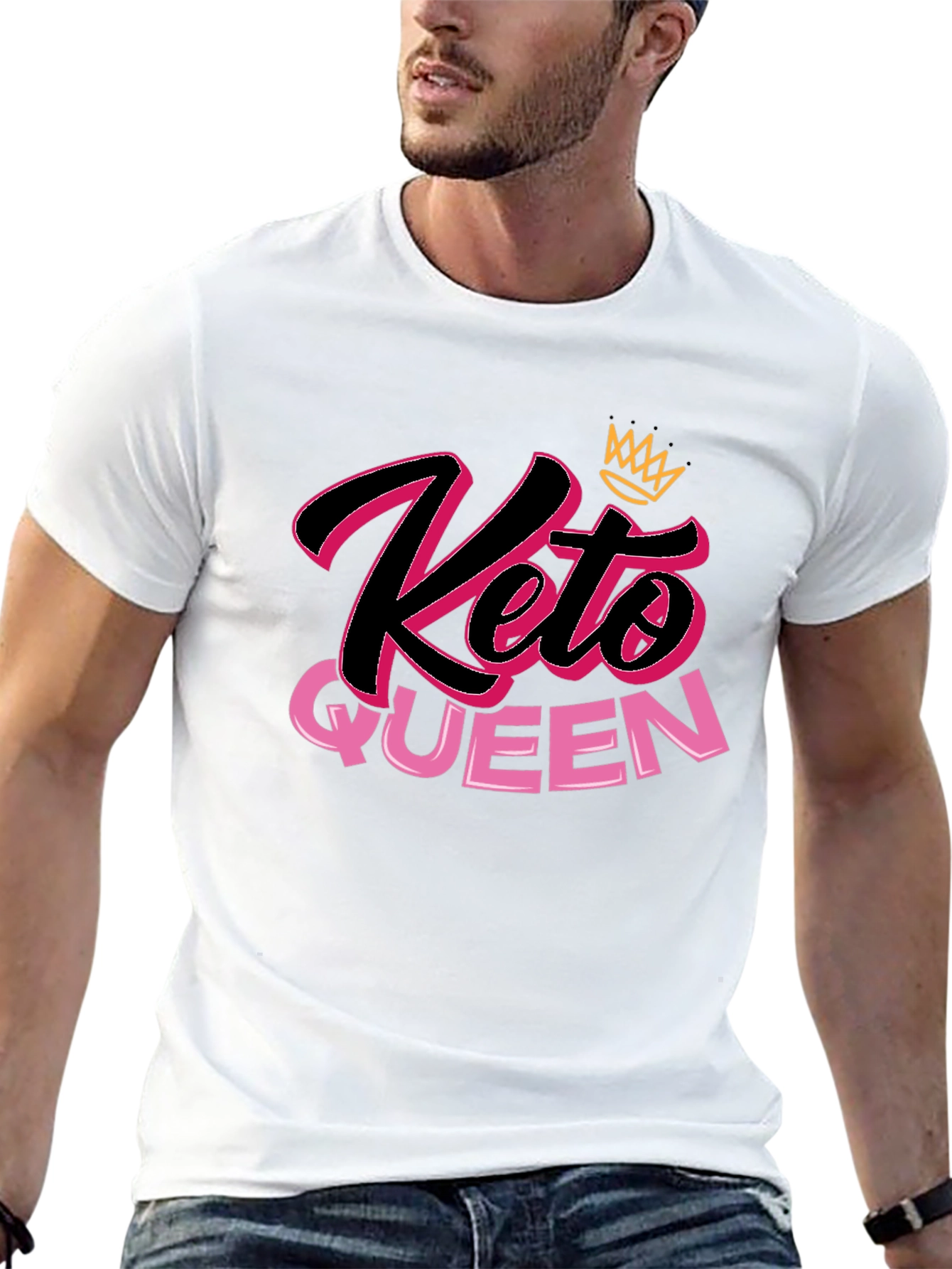 Keto Queen Black Graphic Tee