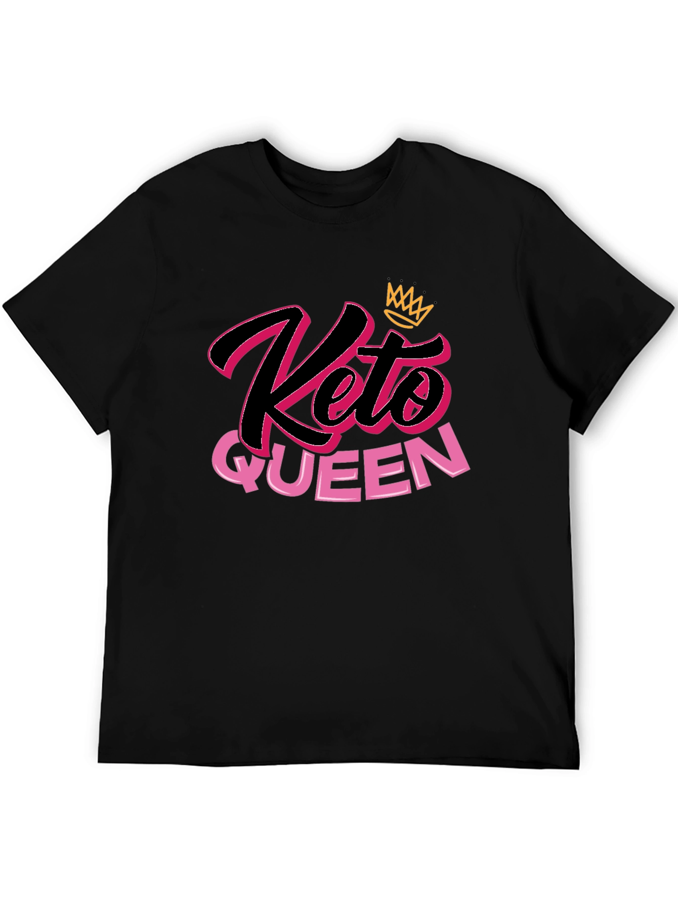 Keto Queen Black Graphic Tee