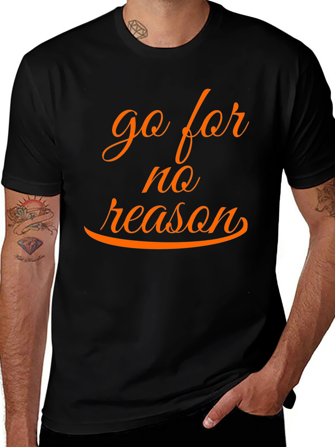 Go for No Reason T-Shirt - Casual Style