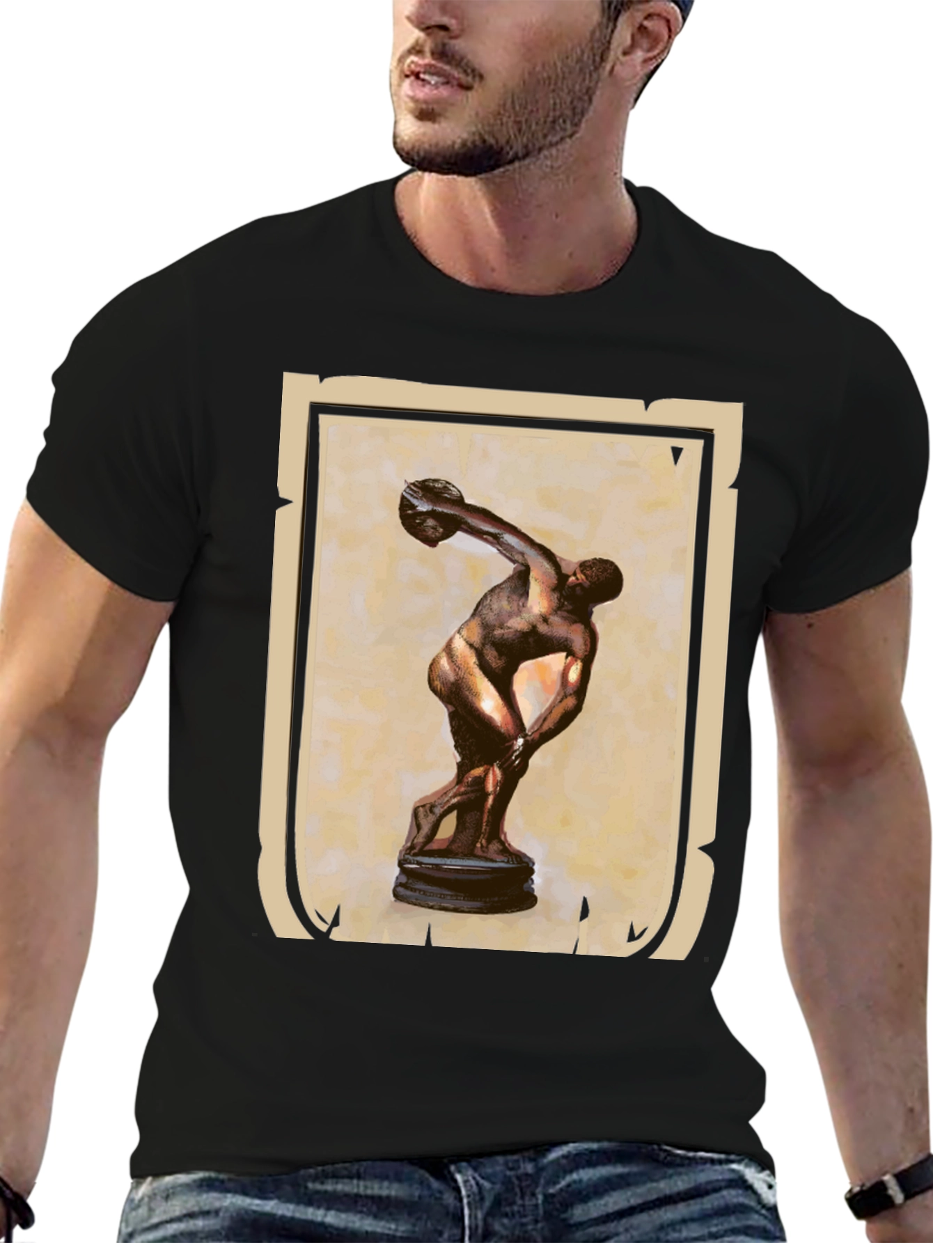 Discobolus T-Shirt - Ancient Greek Statue Tee