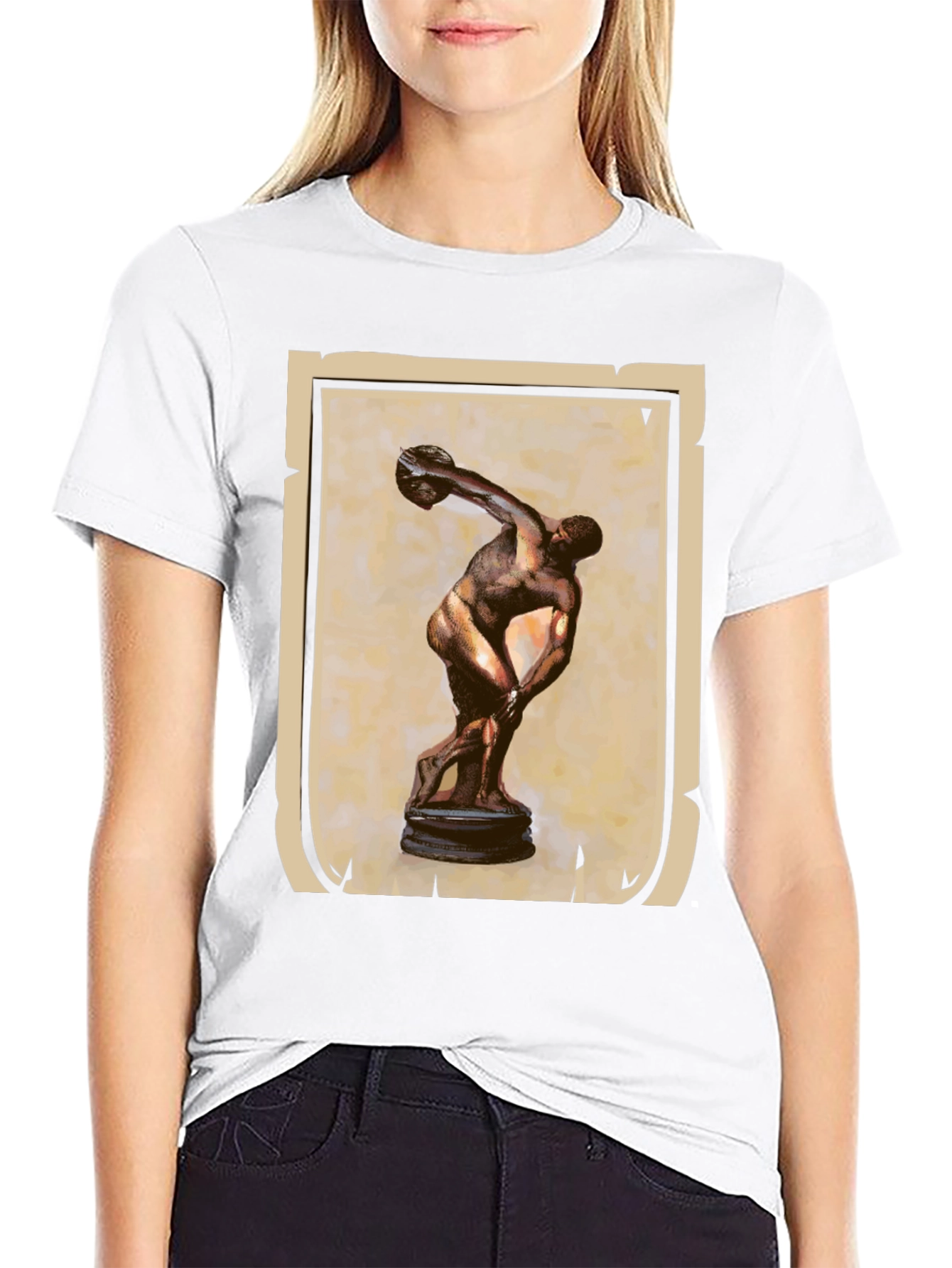 Discobolus T-Shirt - Ancient Greek Statue Tee