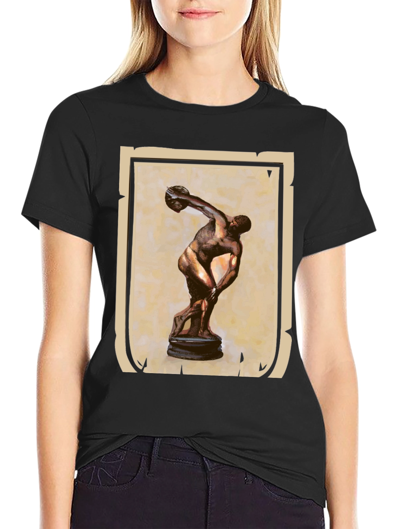Discobolus T-Shirt - Ancient Greek Statue Tee