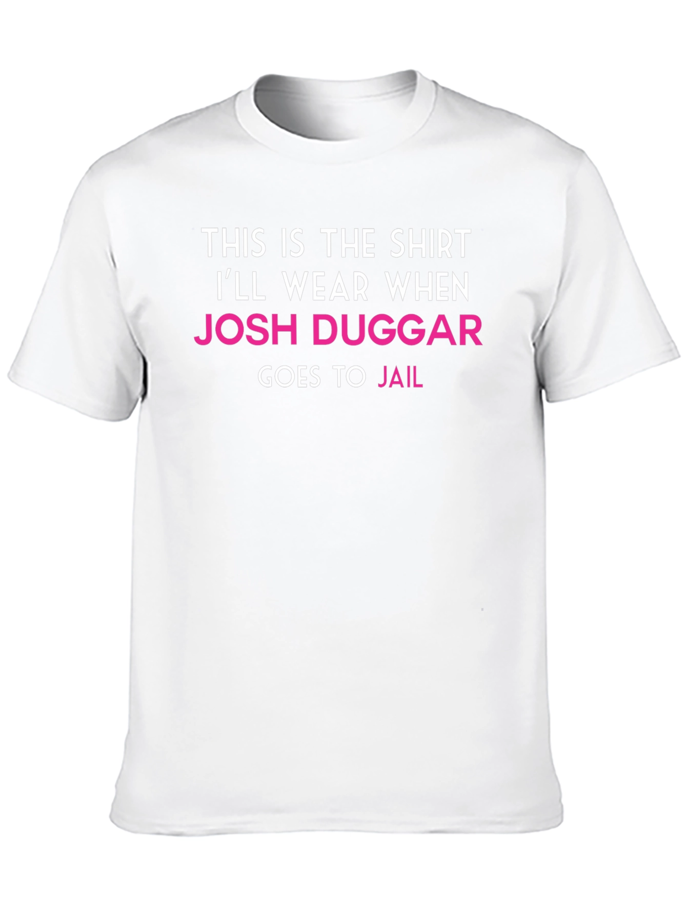 Josh Duggar Jail T-Shirt