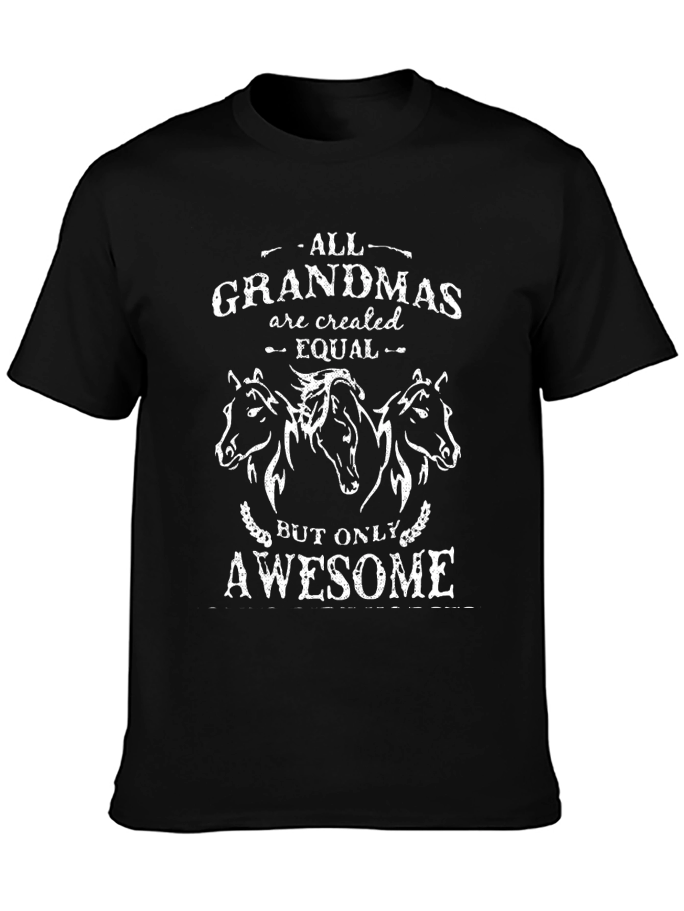 Awesome Grandmas T-Shirt - Horse Design