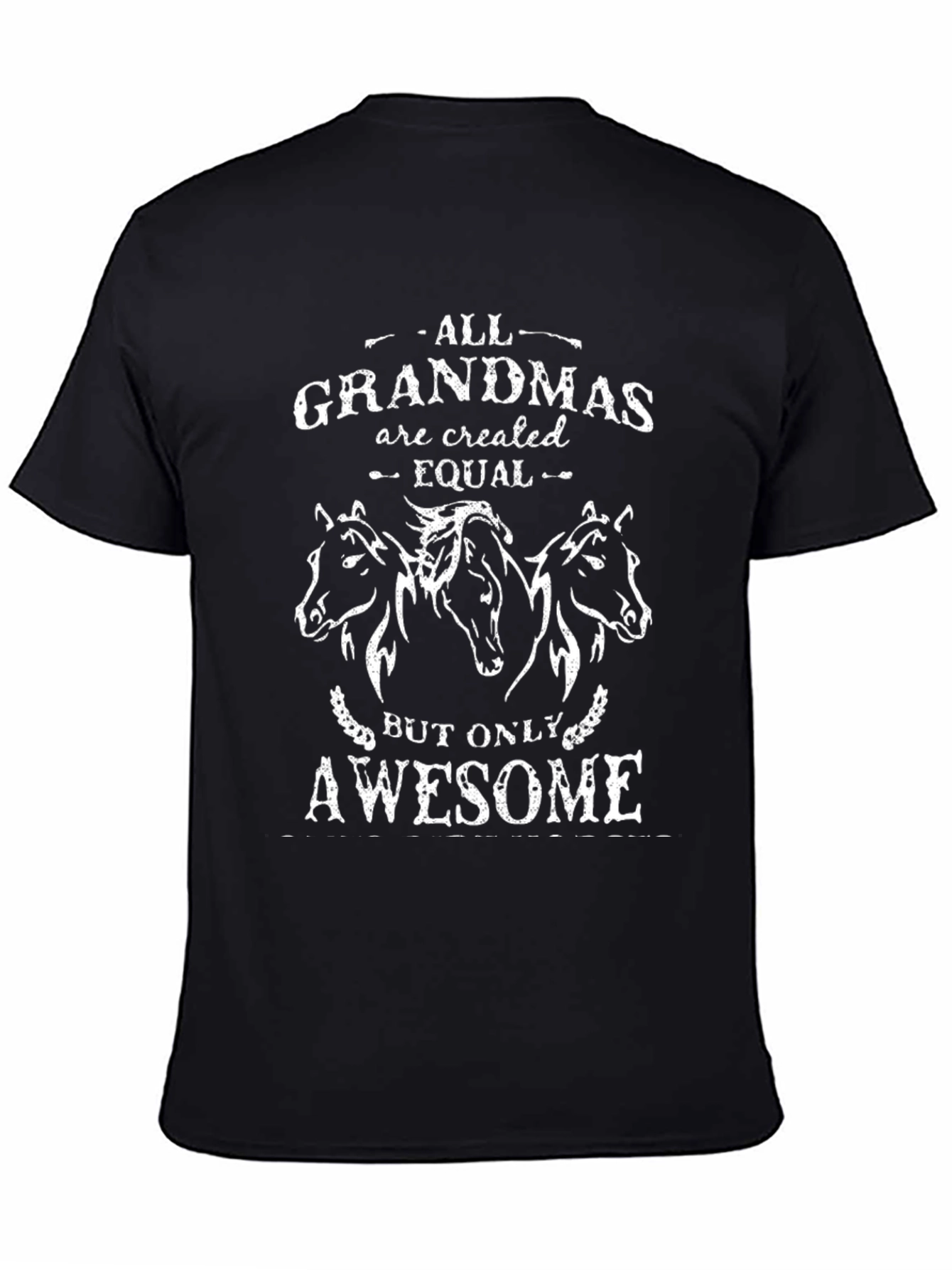 Awesome Grandmas T-Shirt - Horse Design