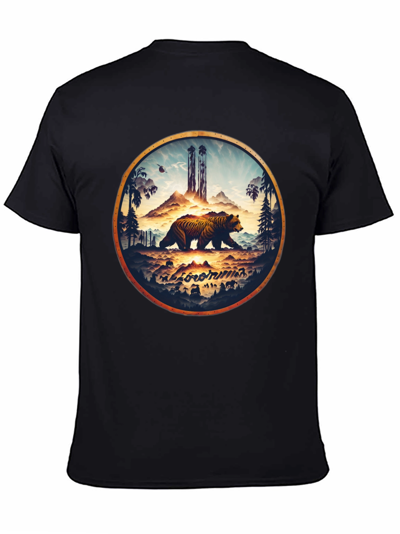 California Bear Graphic T-Shirt