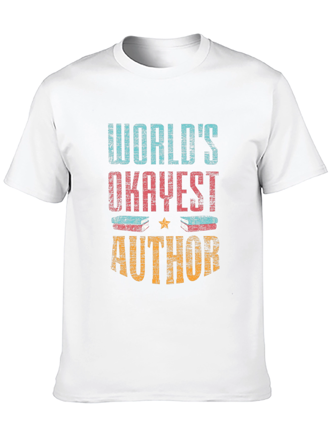 Worlds Okayest Author Graphic Tee