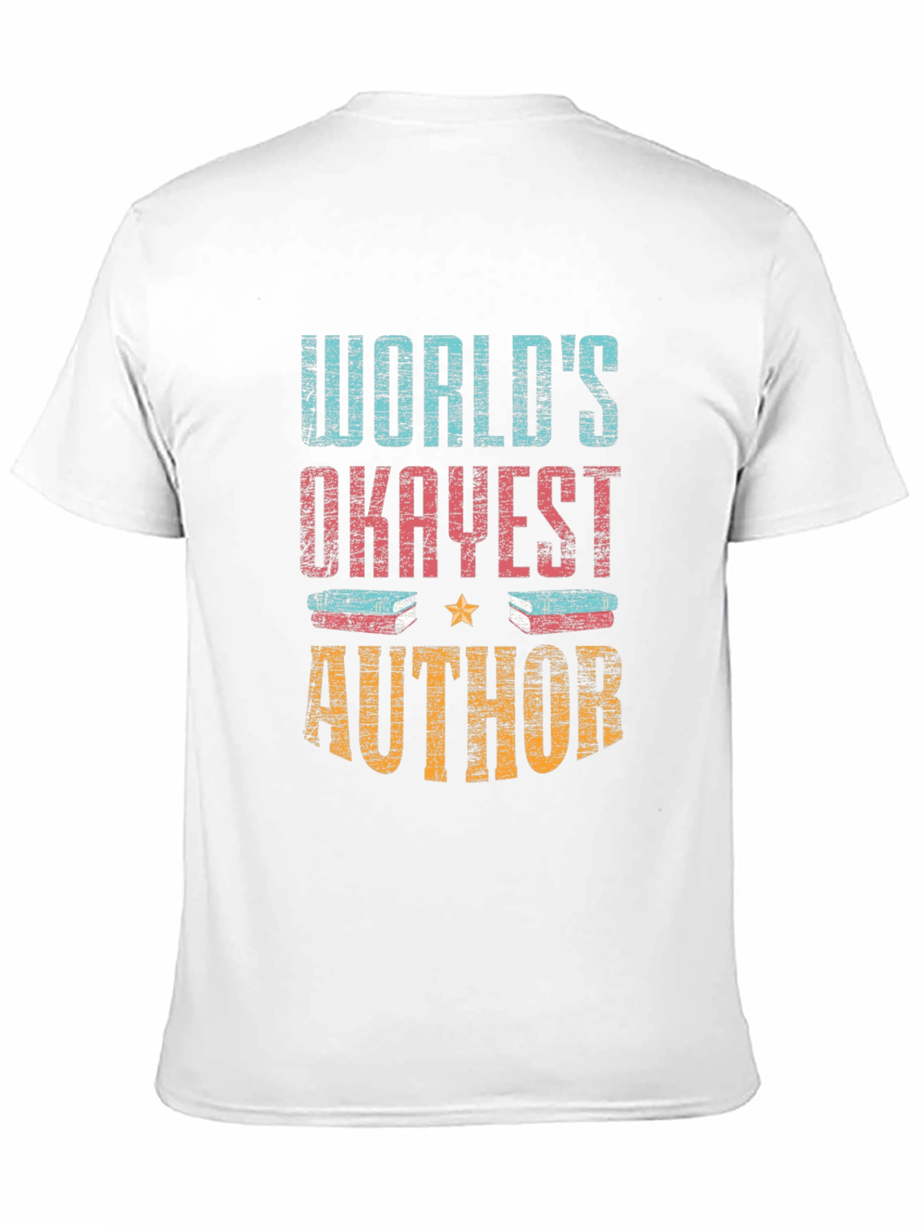 Worlds Okayest Author Graphic Tee