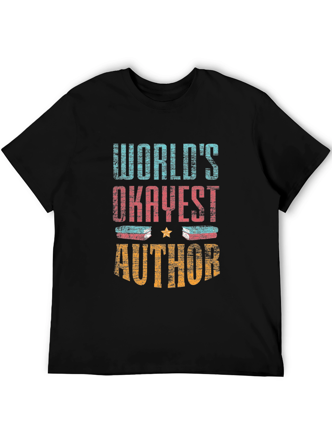 Worlds Okayest Author Graphic Tee