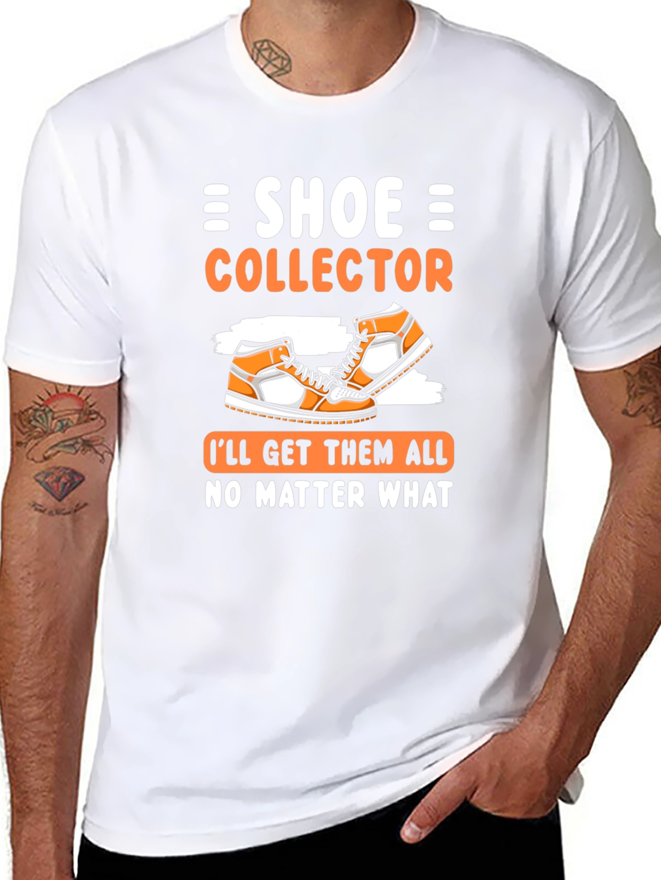 Shoe Collector Graphic Tee - Get Them All!