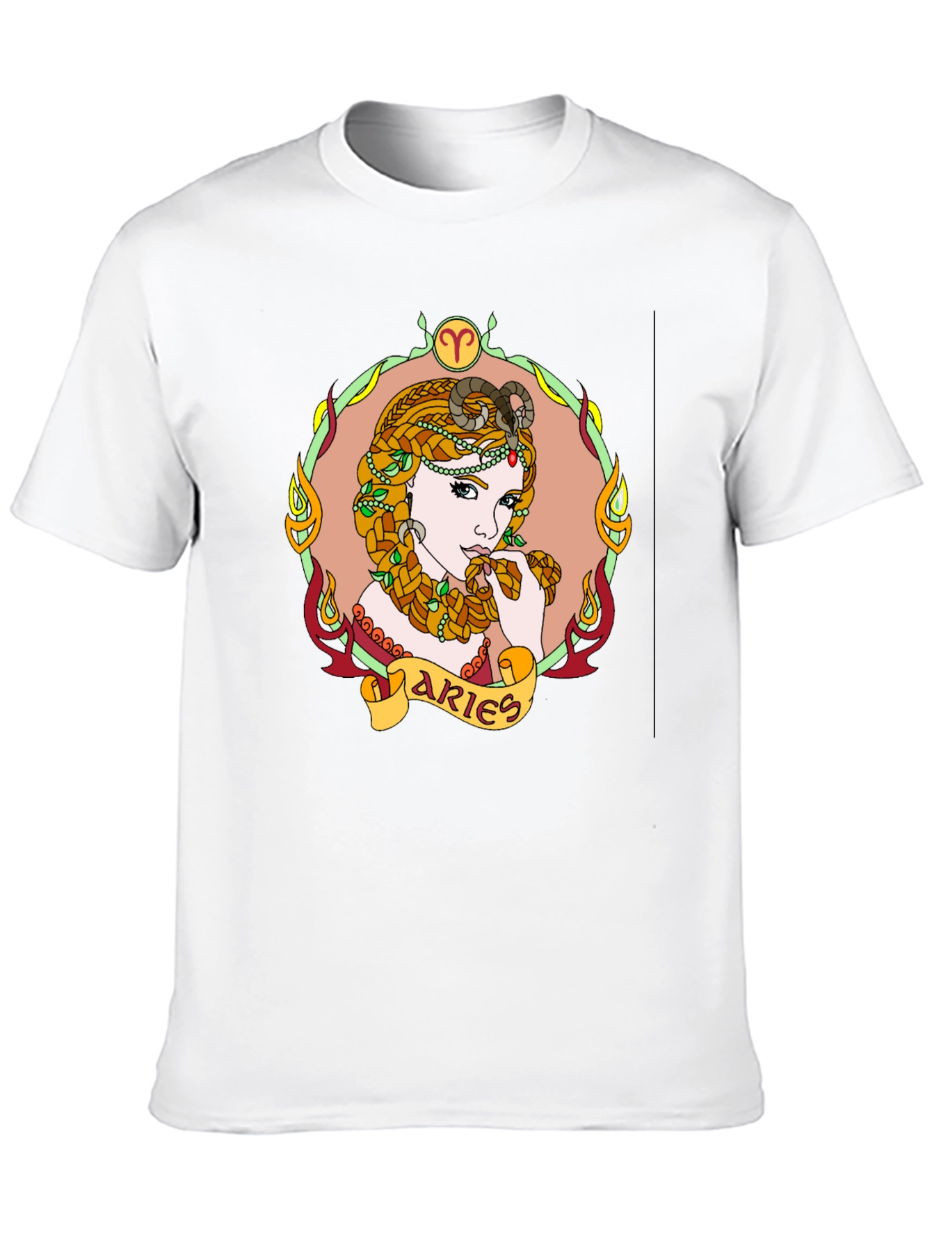 Aries Zodiac Sign Graphic Tee