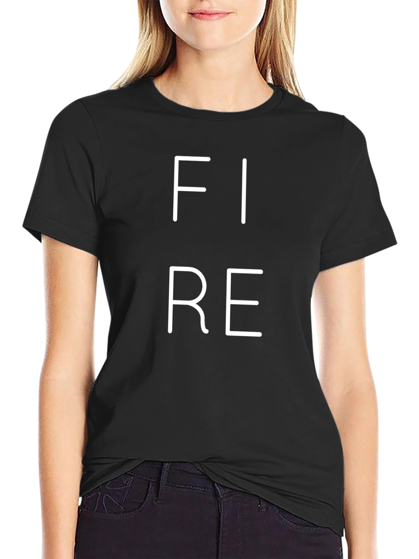 Fire T-Shirt - Bold Graphic Tee - Menswear