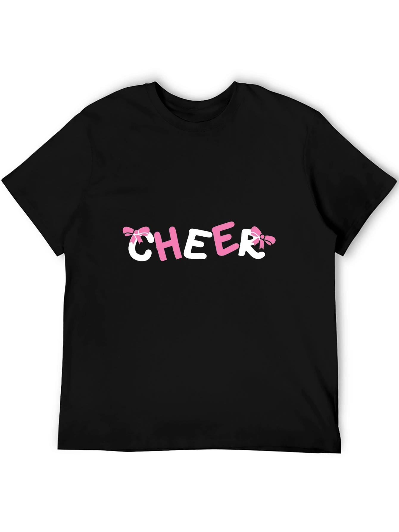 Cheer Bow T-Shirt - Fun & Stylish Top