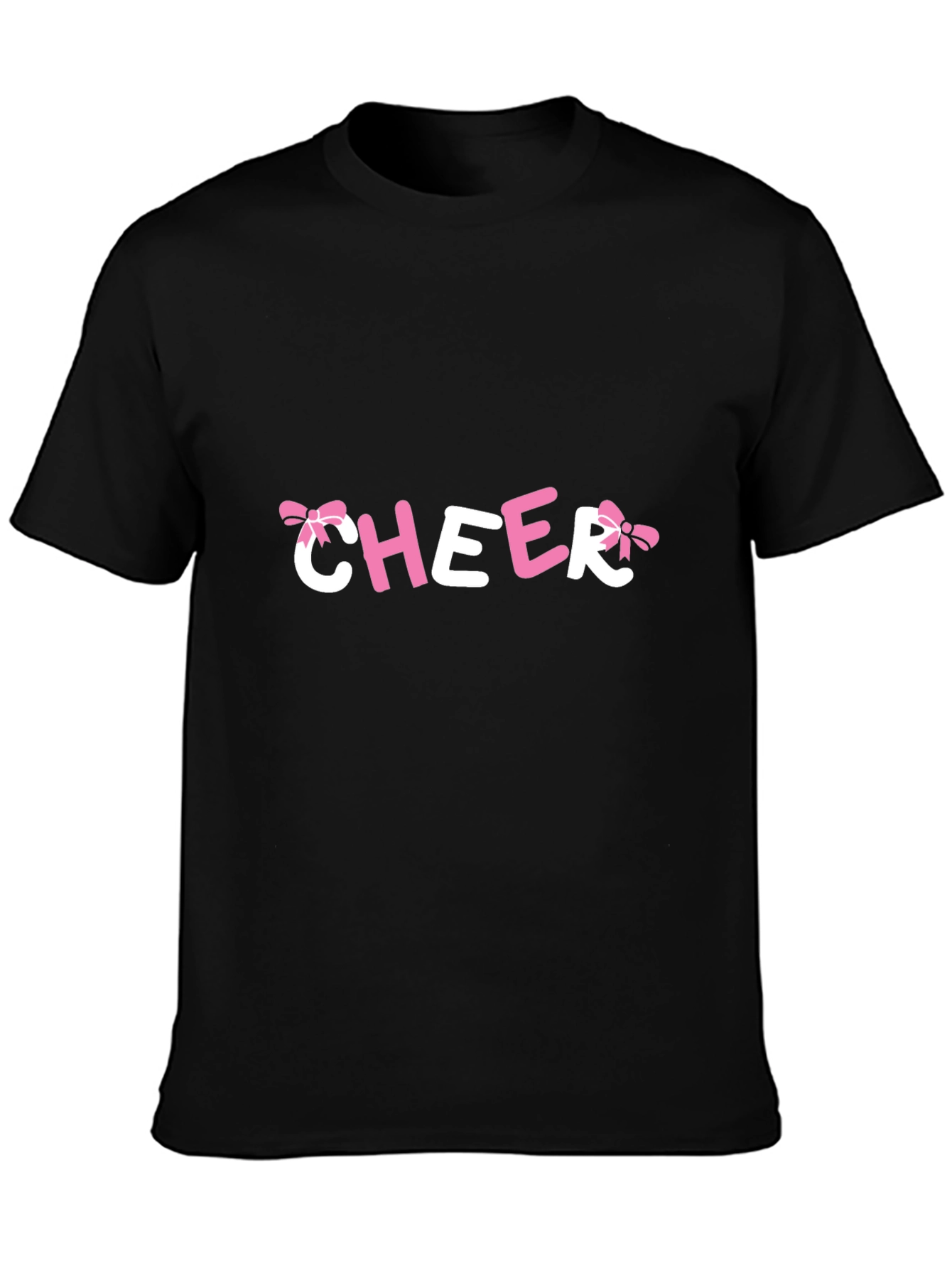 Cheer Bow T-Shirt - Fun & Stylish Top