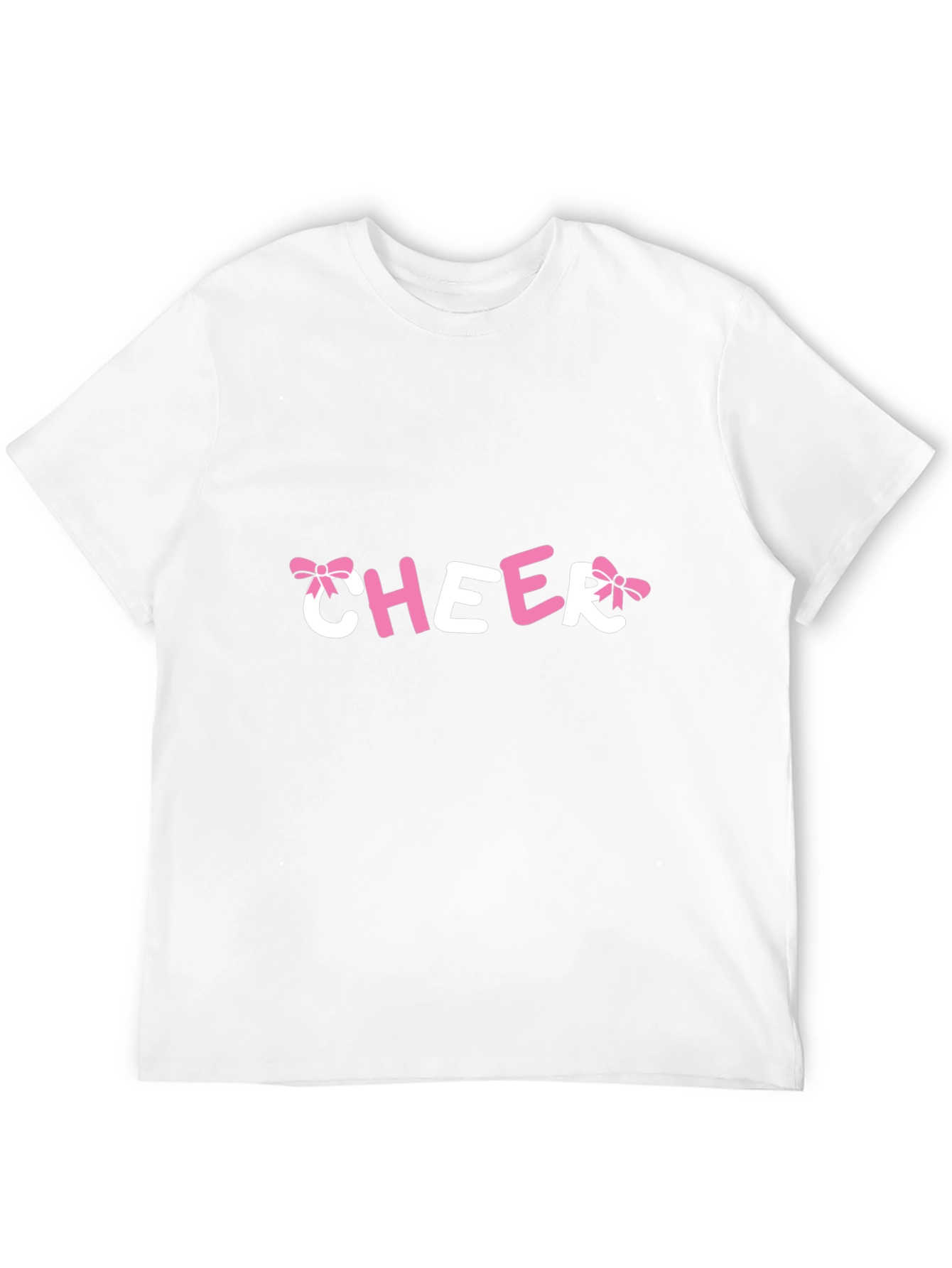 Cheer Bow T-Shirt - Fun & Stylish Top