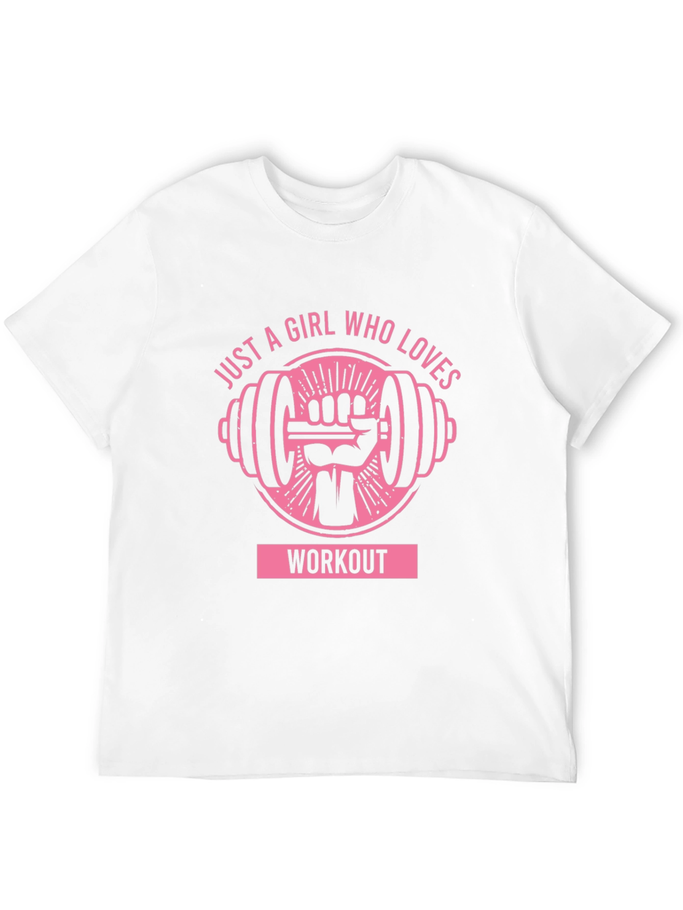 Workout Girl T-Shirt - Fitness Lover Gift
