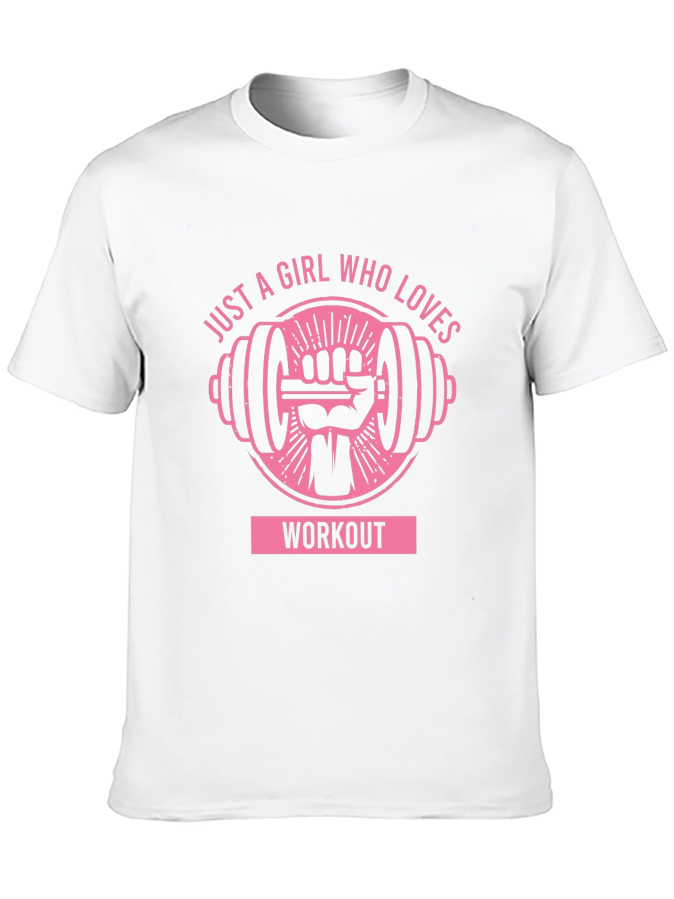 Workout Girl T-Shirt - Fitness Lover Gift