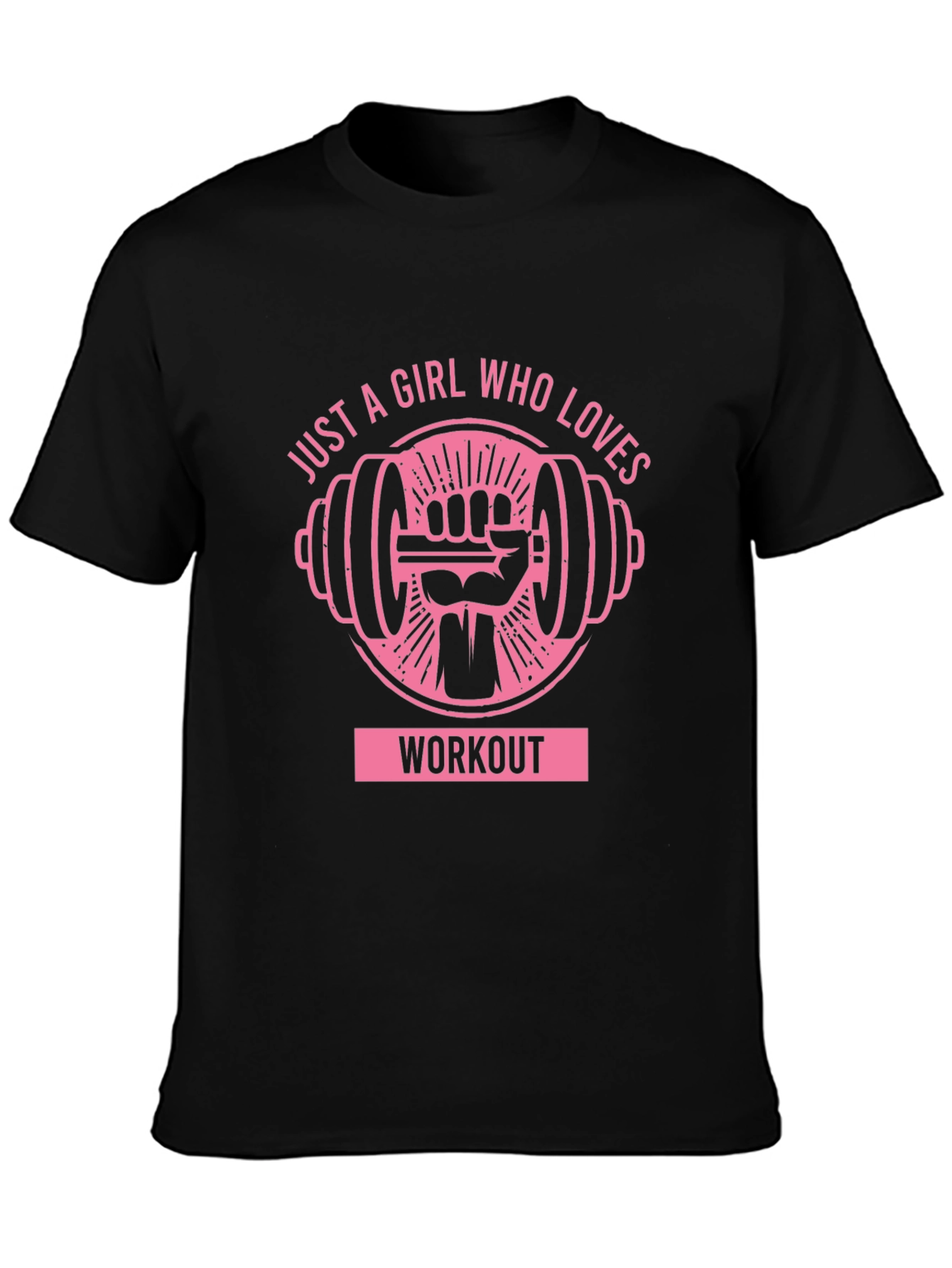 Workout Girl T-Shirt - Fitness Lover Gift