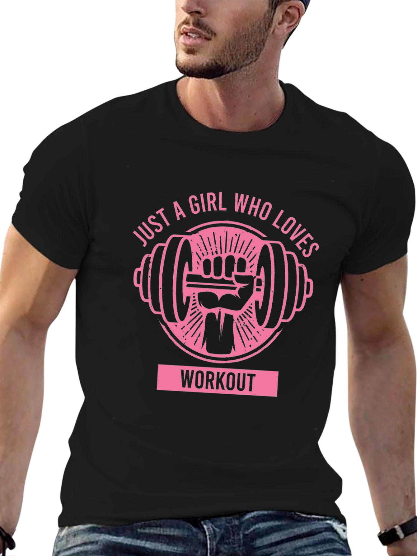 Workout Girl T-Shirt - Fitness Lover Gift