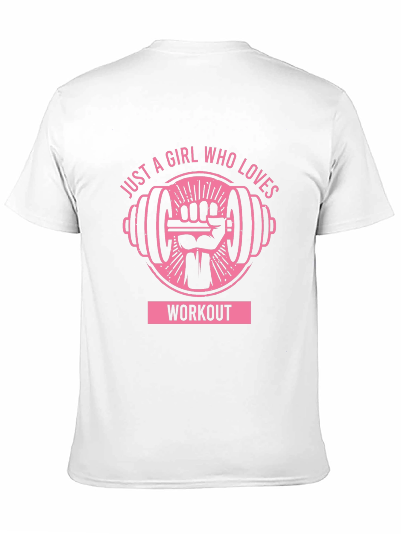 Workout Girl T-Shirt - Fitness Lover Gift