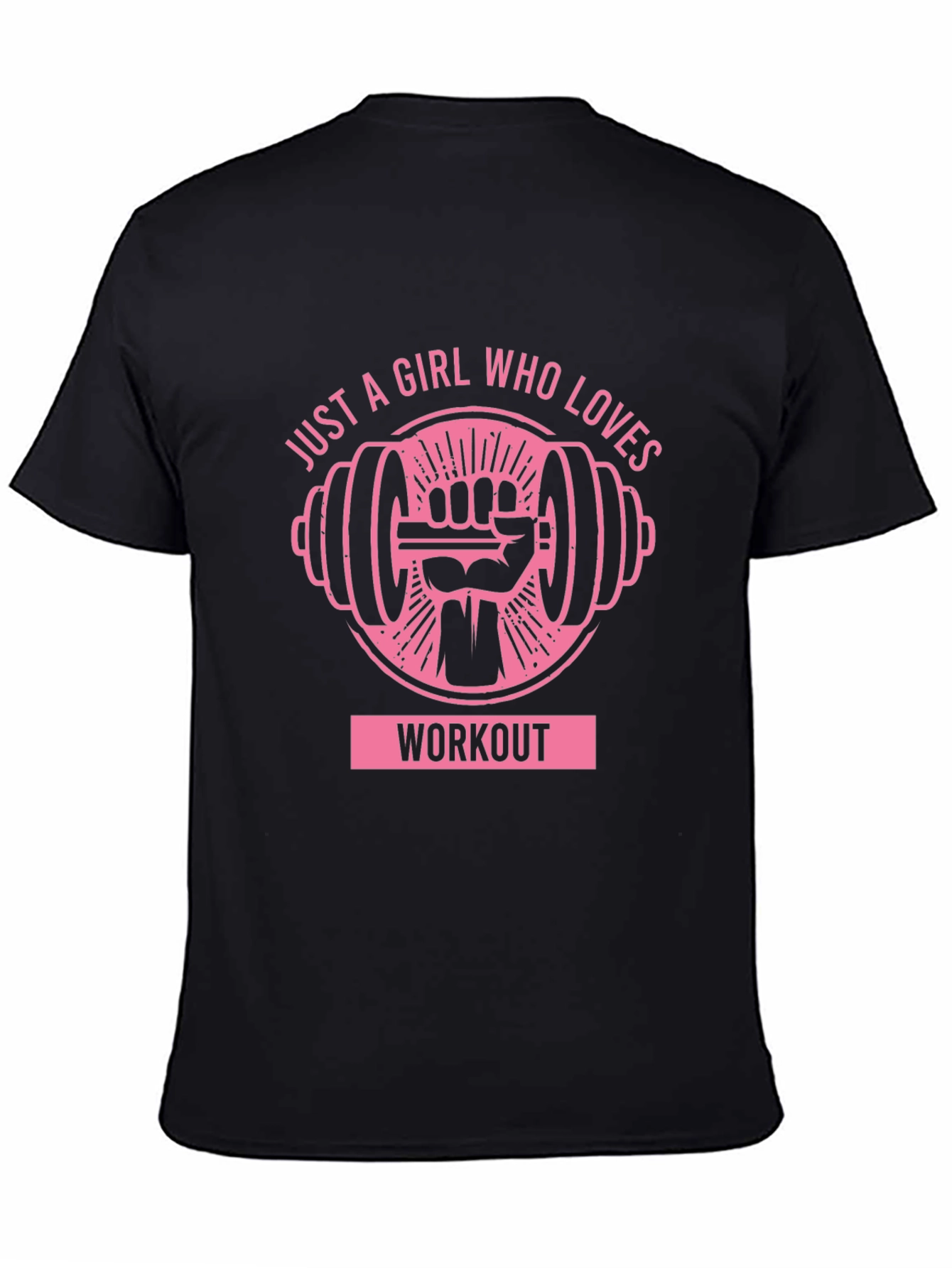 Workout Girl T-Shirt - Fitness Lover Gift