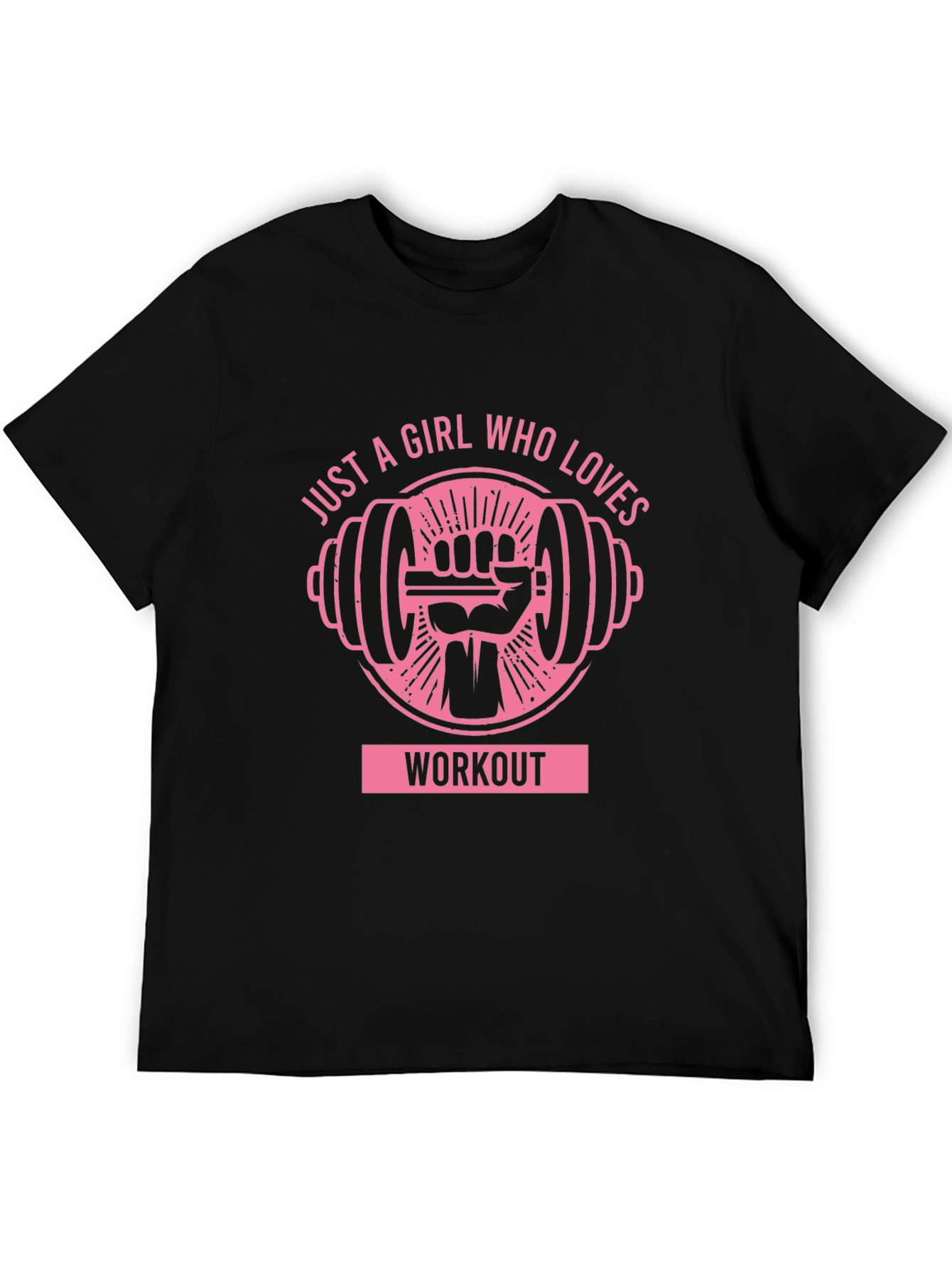 Workout Girl T-Shirt - Fitness Lover Gift
