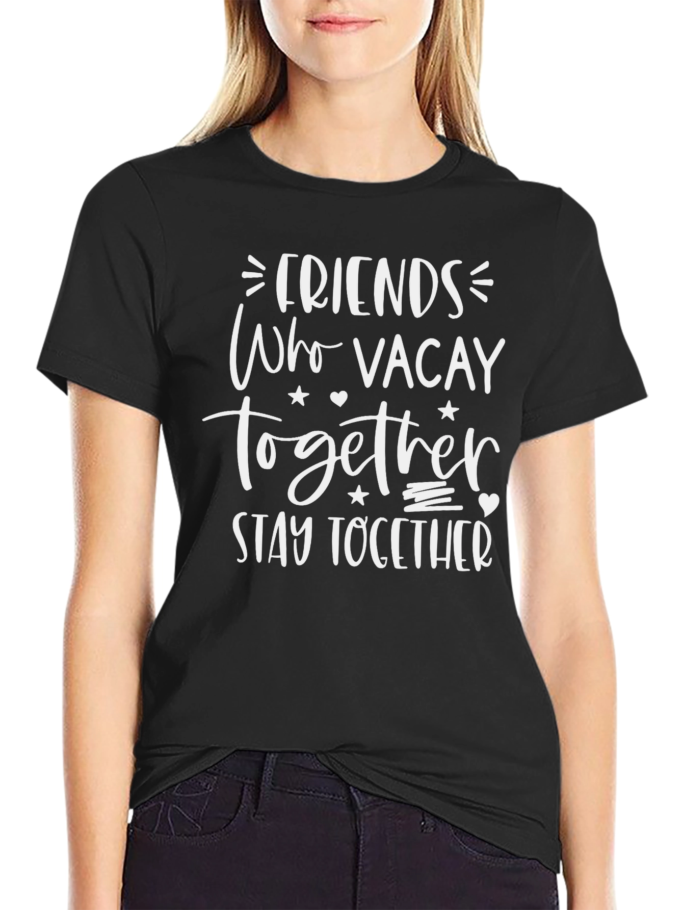 Friends Who Vacay Together Graphic Tee