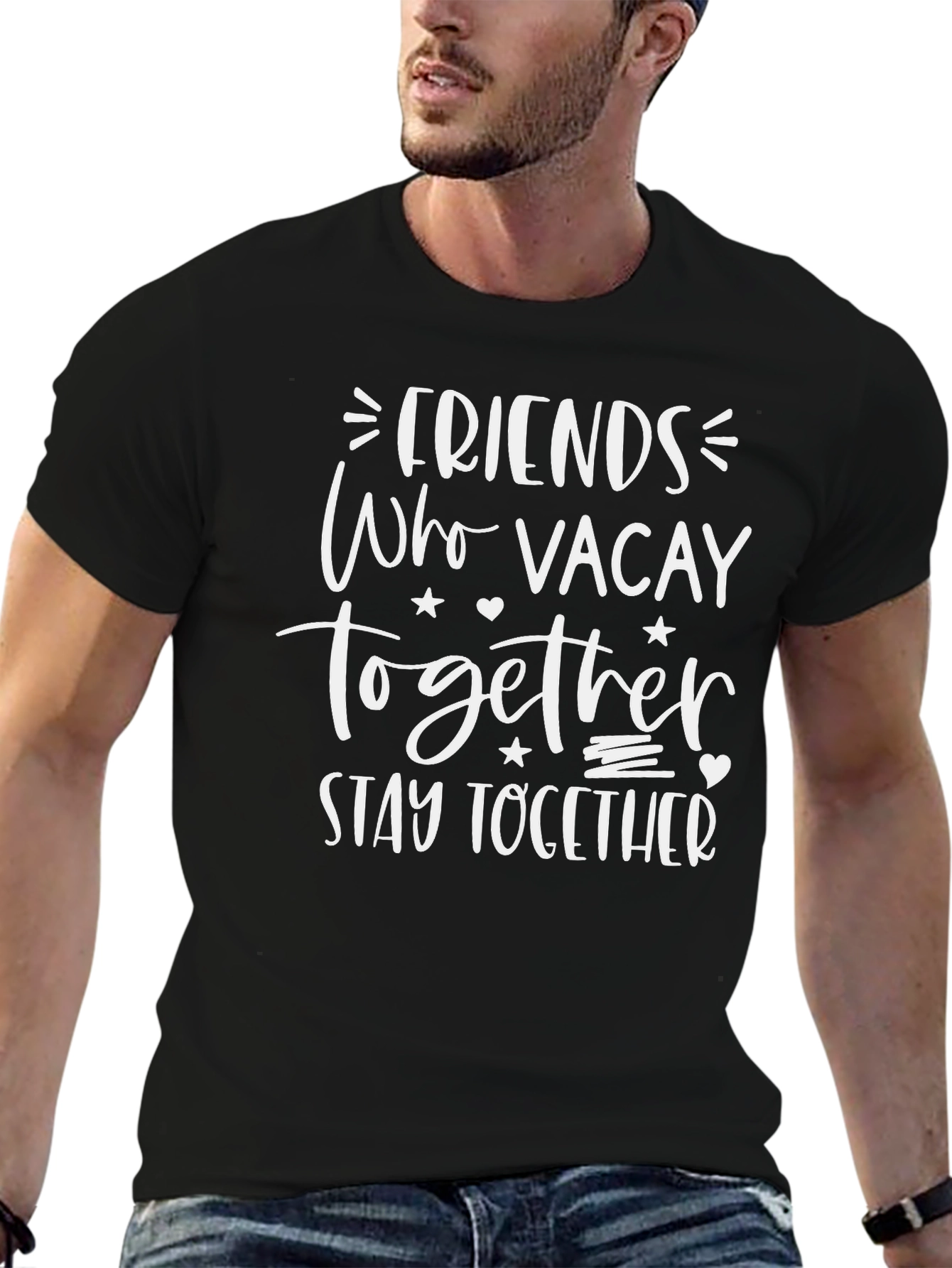 Friends Who Vacay Together Graphic Tee