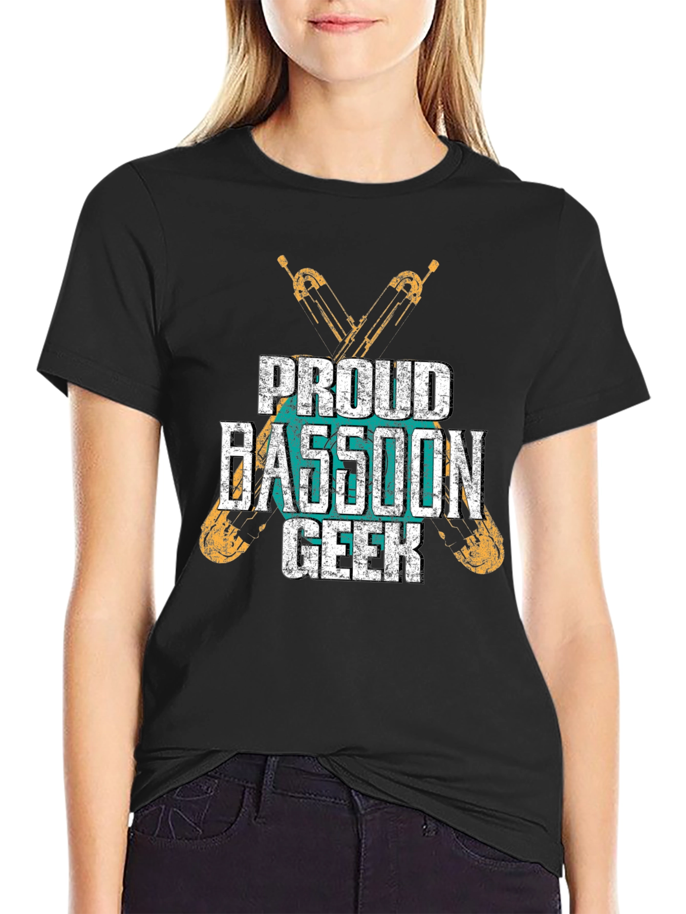 Proud Bassoon Geek T-Shirt - Musician Apparel