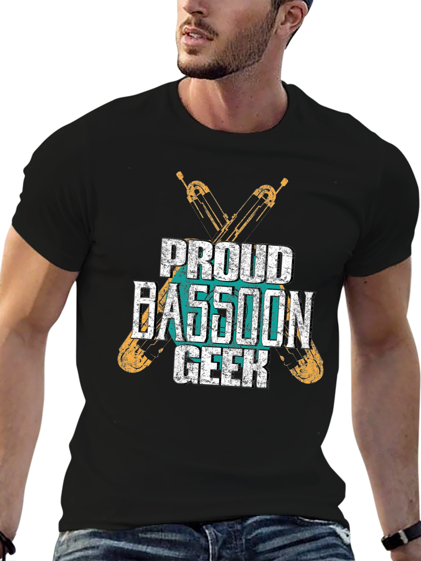 Proud Bassoon Geek T-Shirt - Musician Apparel